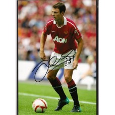 Sign photo of Jonny Evans the Manchester United footballer. SORRY SOLD!
